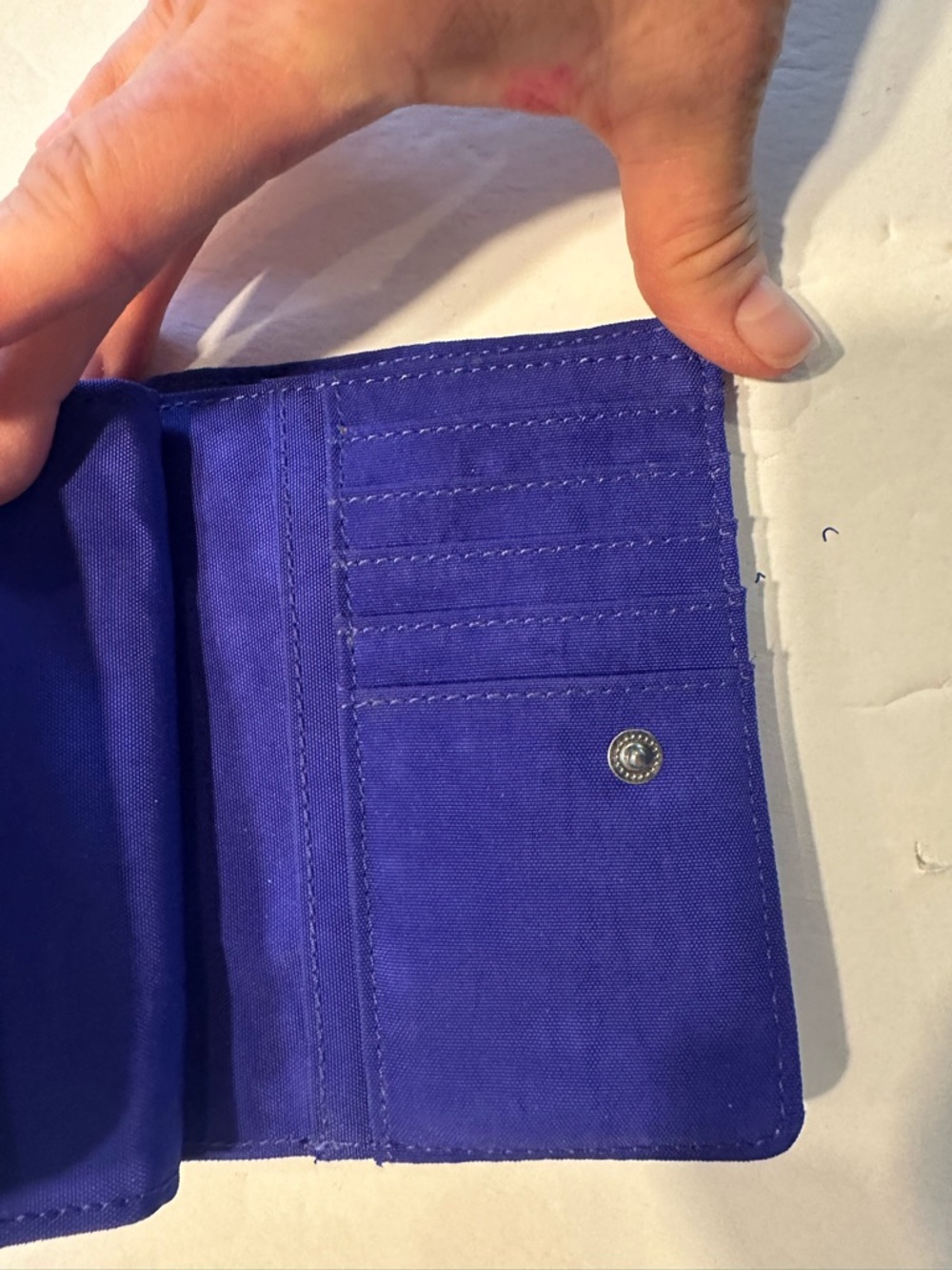 Kipling like new, retired striking purple wallet. - Picture 7 of 14